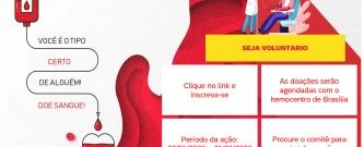 Doação de Sangue - Hemocentro Brasília