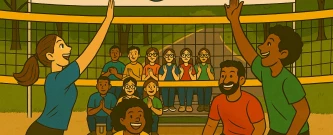 Vôlei Solidário: Unindo Saúde, Segurança e Ação Social